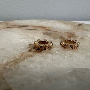 14ky pandora rose spacers 2 pieces